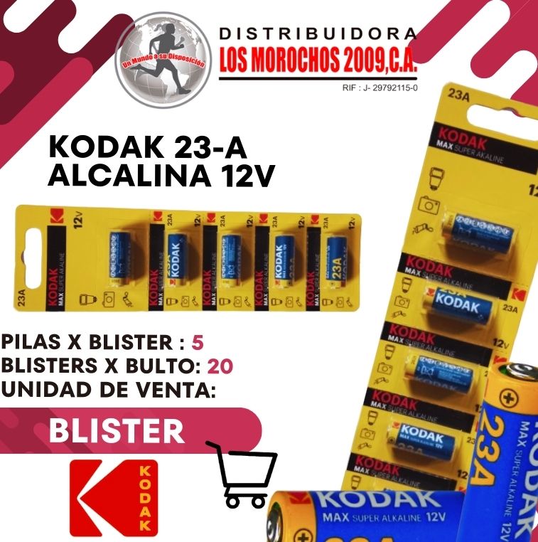 KODAK 23-A ALCALINA 12V 5X1