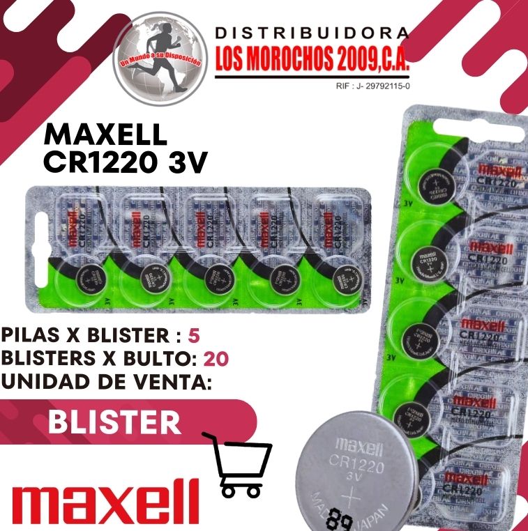MAXELL CR1220 5X1