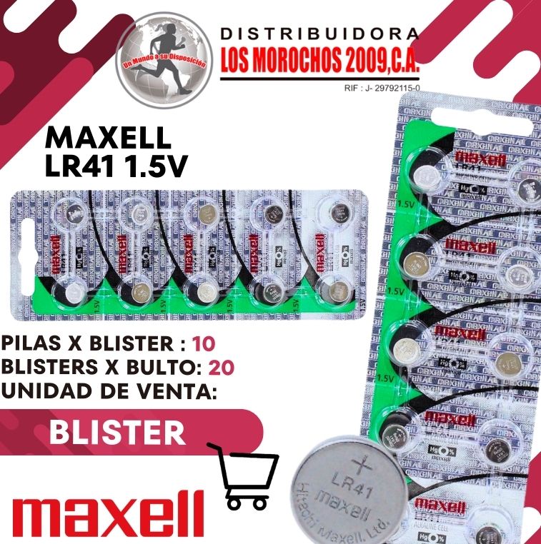 MAXELL LR41 10X1