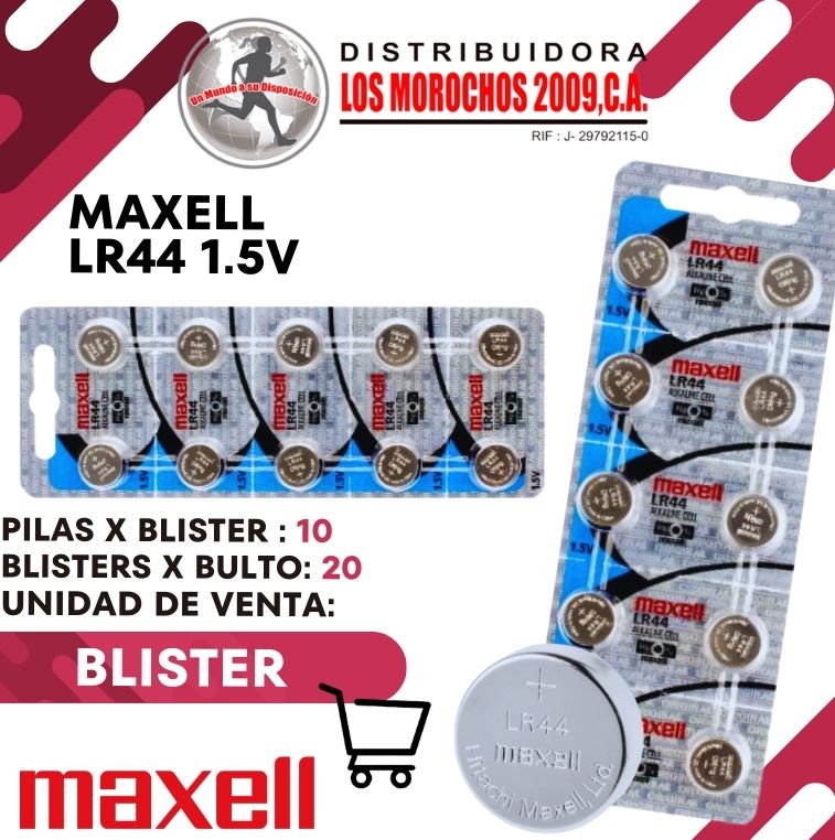 MAXELL LR44 10X1