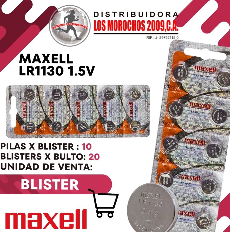 MAXELL LR1130 10X1
