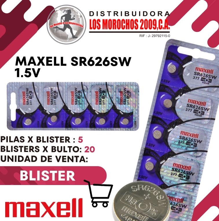 MAXEL SR626 BL 5X1