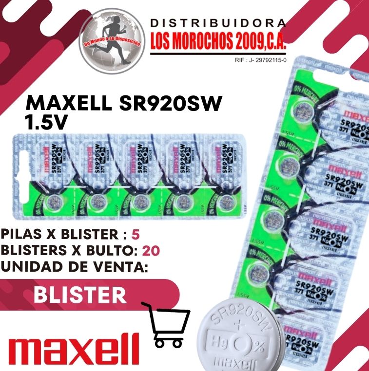 MAXELL SR920SW 371 5X1