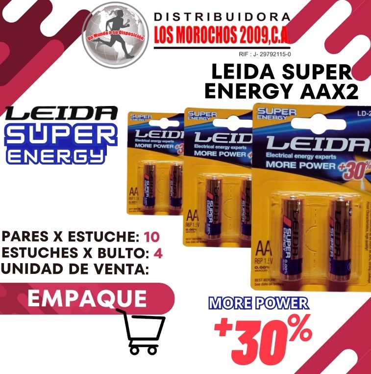 LEIDA SUPER ENERGY AAX2 10X1