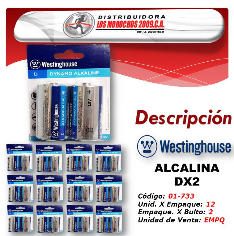 WESTINGHOUSE ALCALINA DX2 12X1