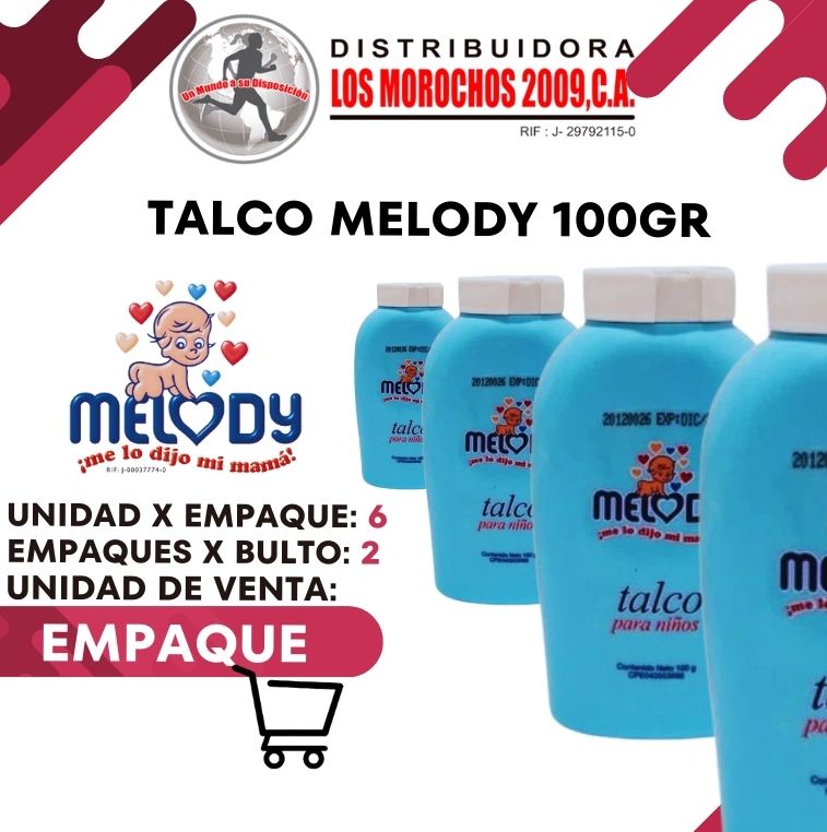 TALCO MELODY 100GR 6X1