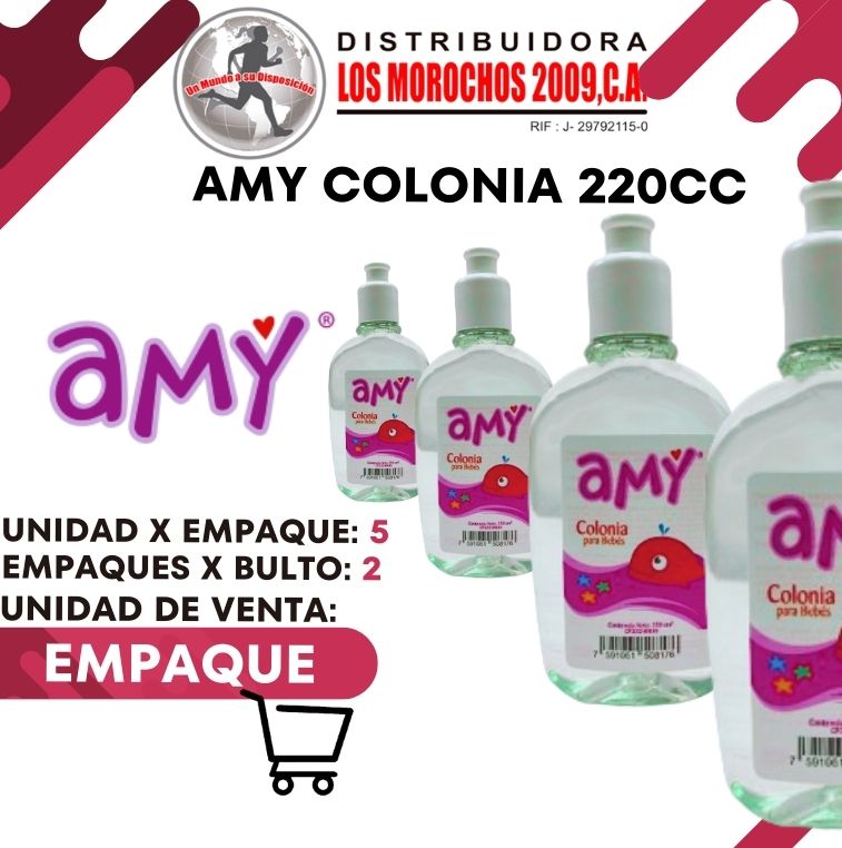 AMY COLONIA  220CC 5X1