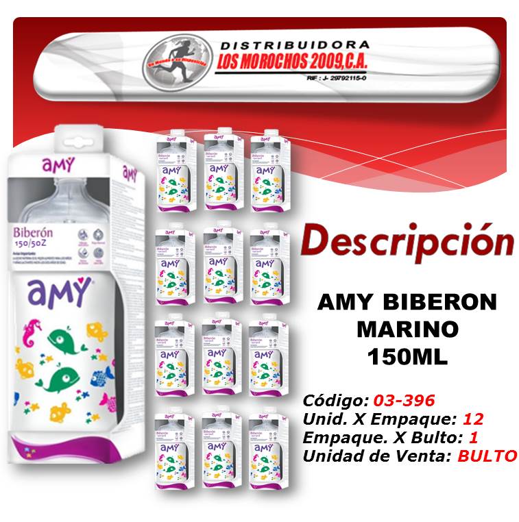 AMY BIBERON MARINO 150ML 12X1