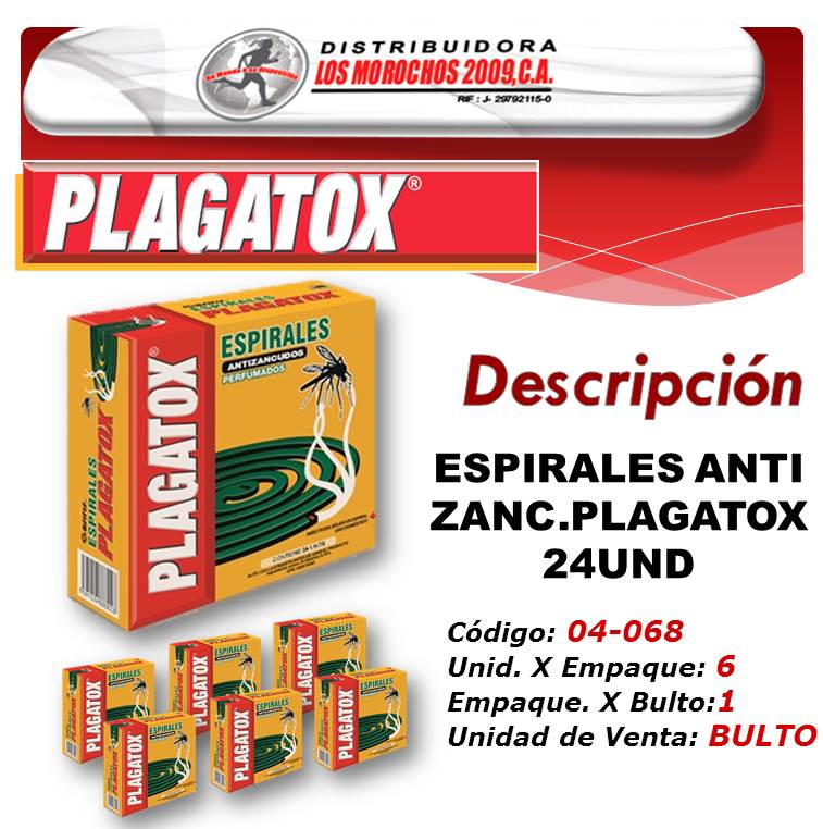 ESPIRAL PLAGATOX 24UND 6X1