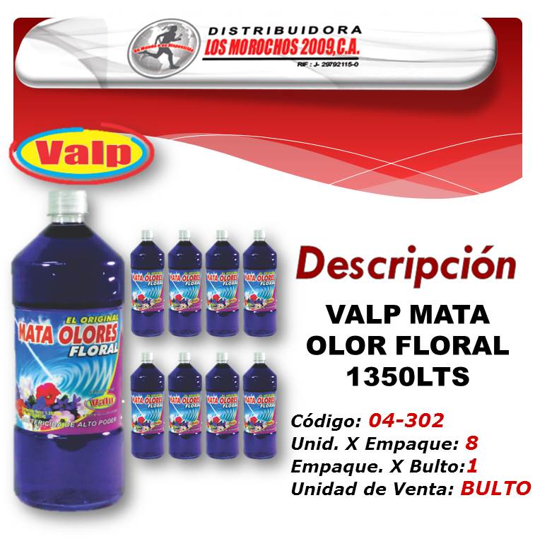VALP MATA OLOR FLORAL 1350LTS 1X8