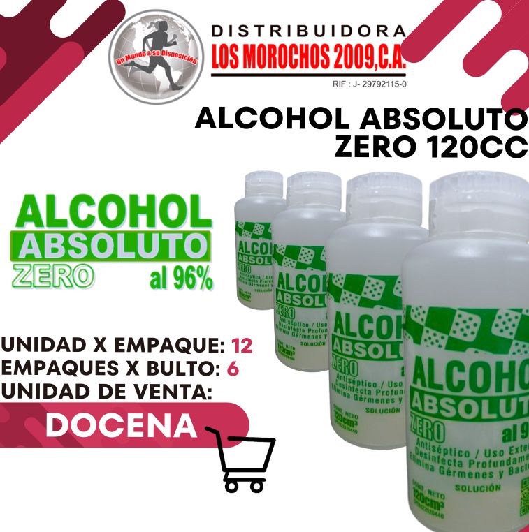 ALCOHOL IPA ABSOLUTO ZERO 120cc 12X1