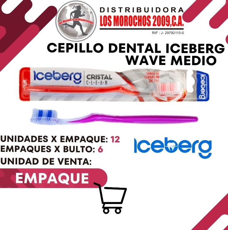CEPILLO DENTAL ICEBERG CRISTAL 12X1