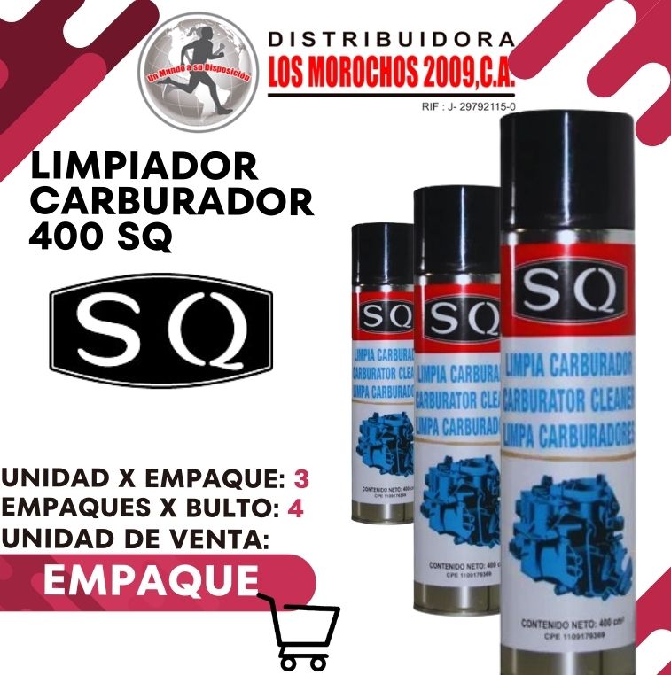 LIMPIADOR CARBURADOR 400 SQ 3X1