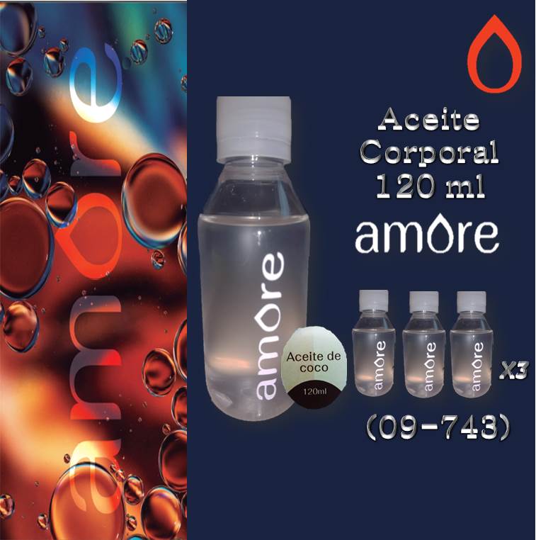 ACEITE AMORE COCO 120 ml 3x1