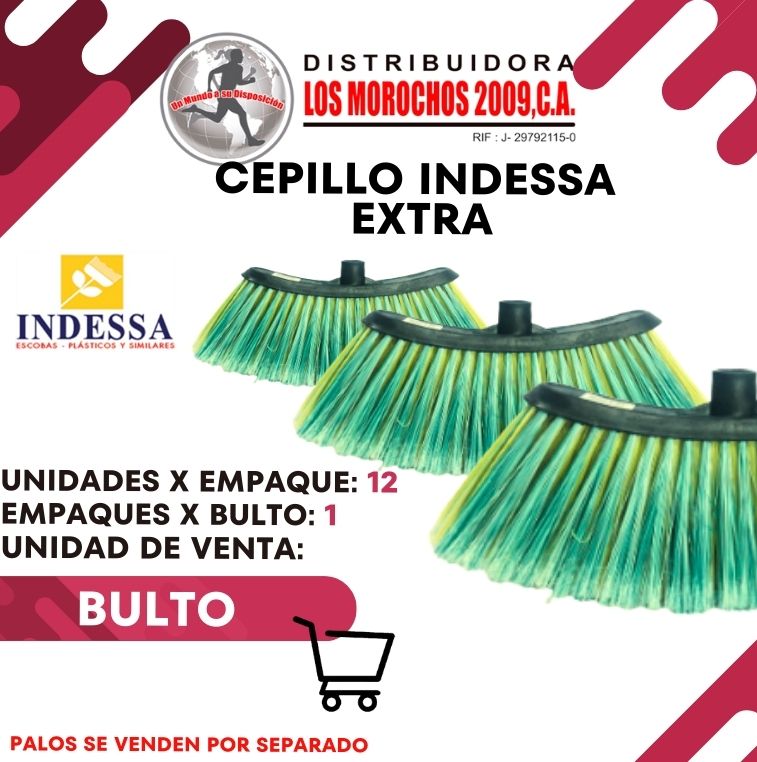CEPILLO  INDESSA  EXTRA   12X1