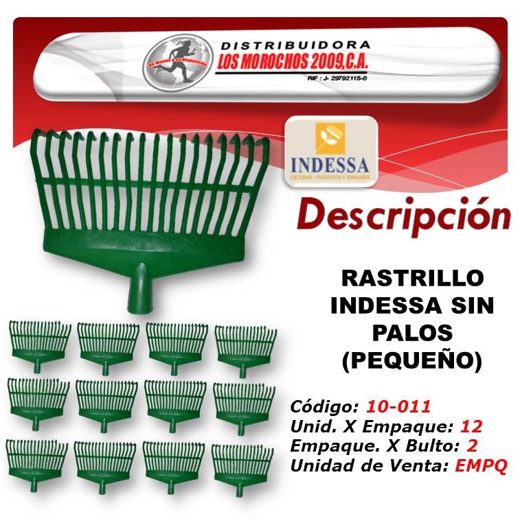 RASTRILLO INDESSA S/P (12.001) 12X1