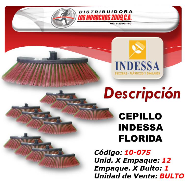 CEPILLO INDESSA FLORIDA 12X1