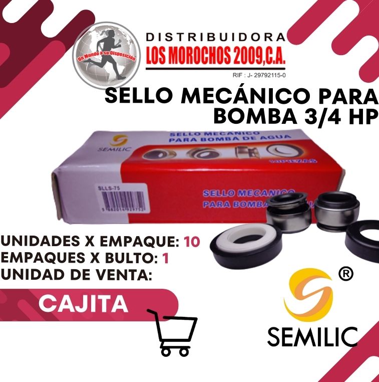 SELLO MECANICO P/BOMBA 3/4 HP 10X1(SLLS-75)
