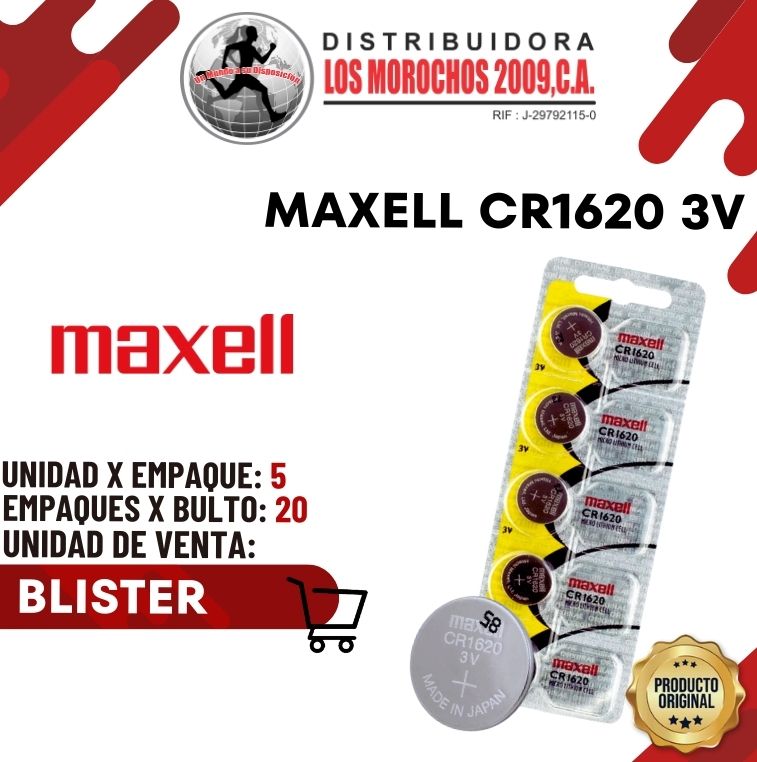MAXELL CR1620 5X1