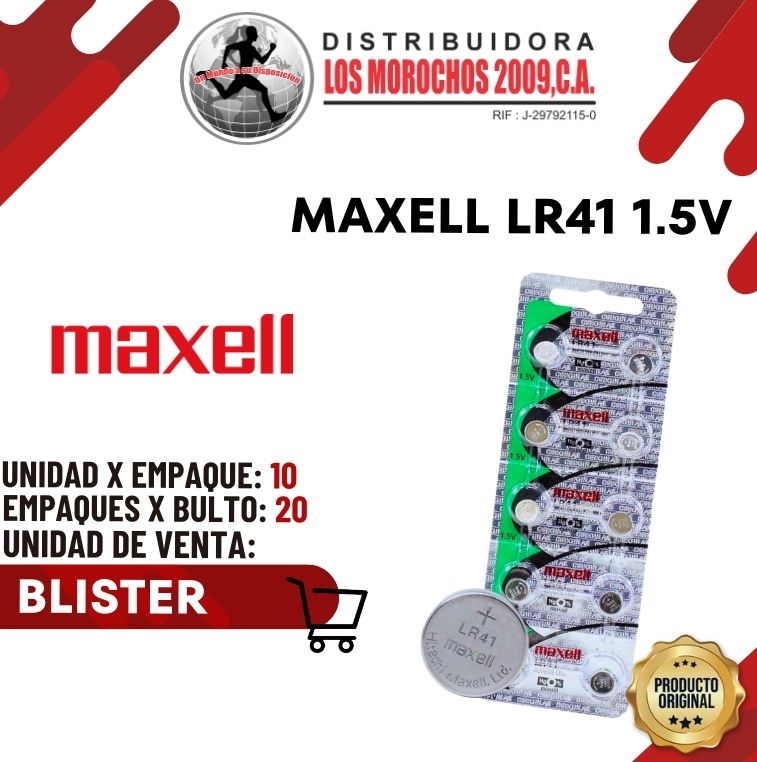 MAXELL LR41 10X1