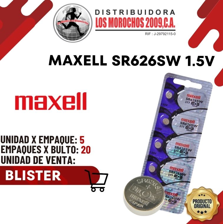 MAXEL SR626 BL 5X1