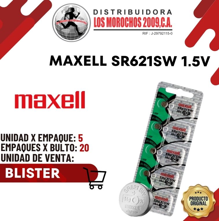 MAXELL SR621 5X1