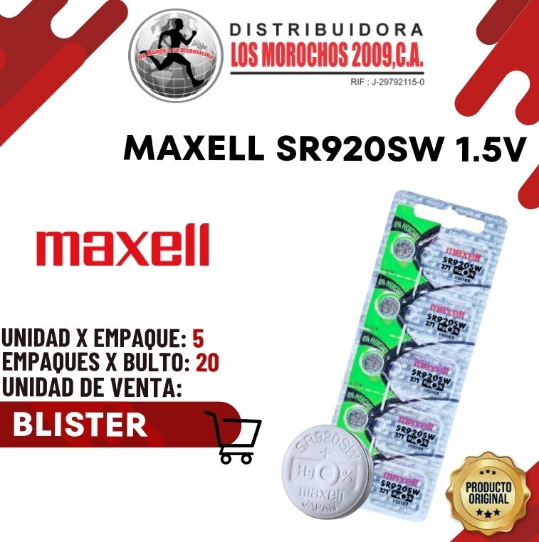 MAXELL SR920SW 371 5X1