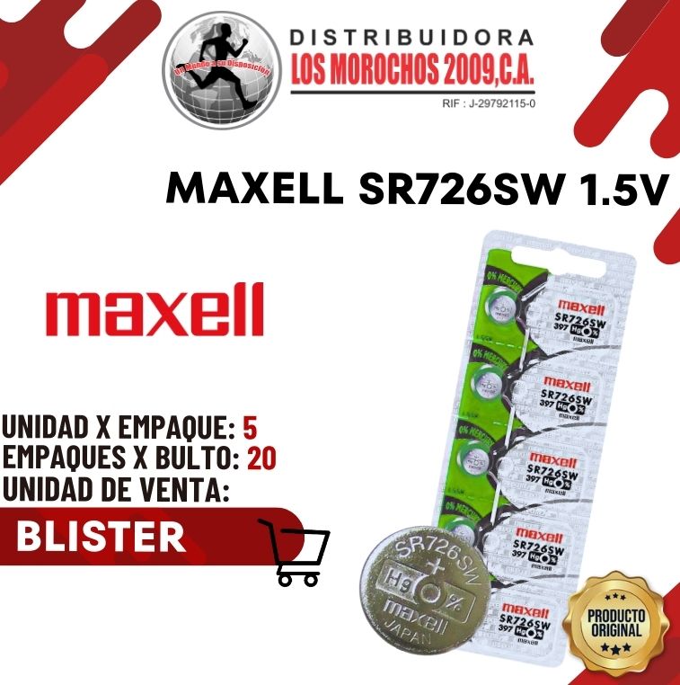 MAXELL SR726SW 397 5X1