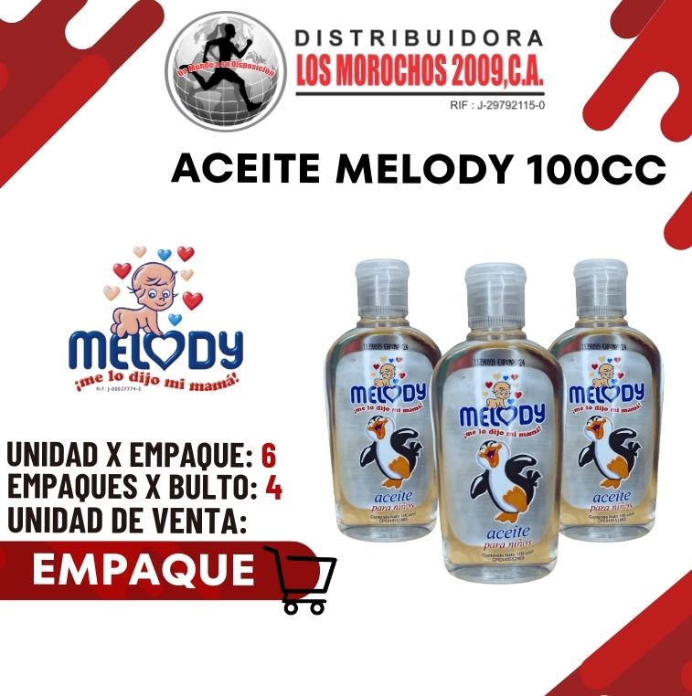 ACEITE MELODY 100cc 6X1
