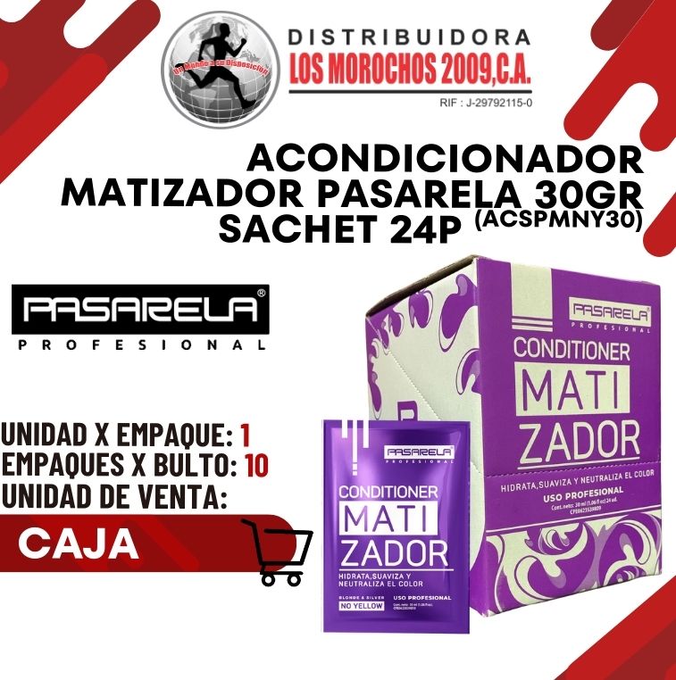 ACOND.MATIZ.PASARELA 30gr SACHET 24P 1X1 (ACSPMNY30)