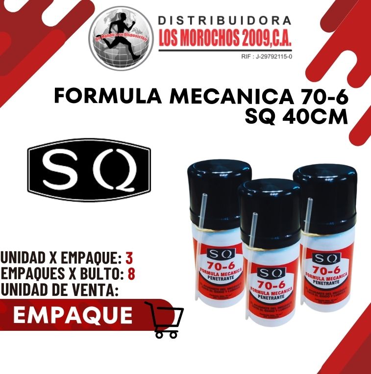 FORMULA MECANICA 70-6 SQ 40cm 3X1