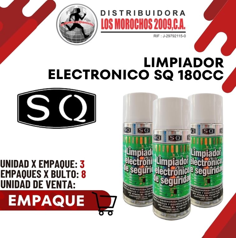 LIMPIADOR ELECTRONICO SQ 180CC 3x1