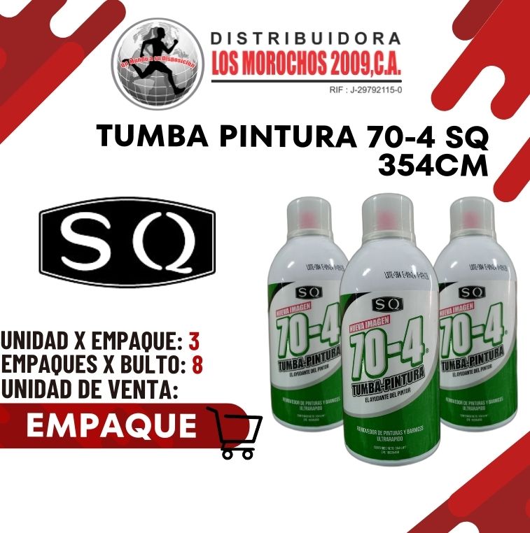 TUMBA PINTURA 70-4 354cm SQ 3X1
