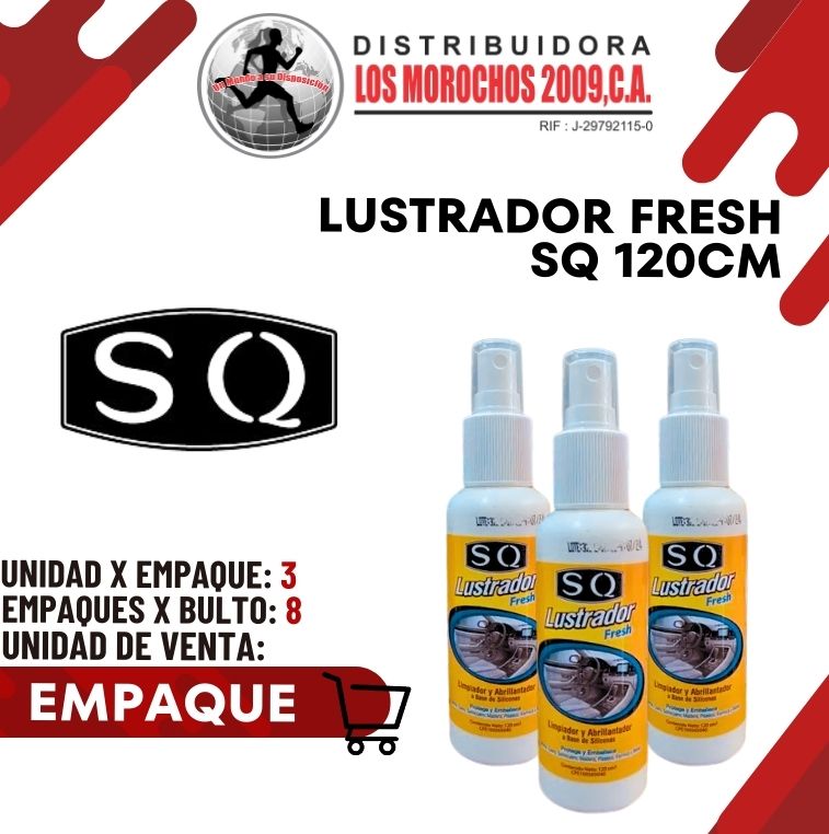 LUSTRADOR SQ FRESh 120cc 3x1