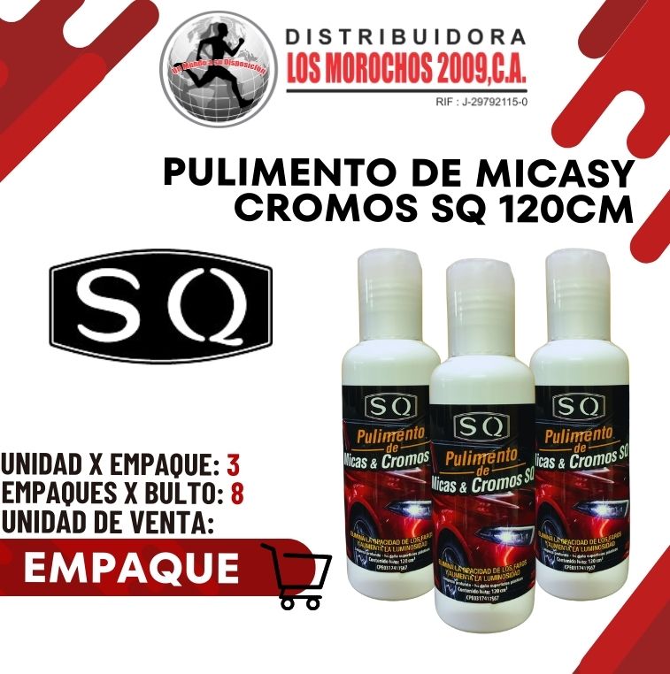 PULIMENTO MICAS/CROMOS SQ 120cm 3X1