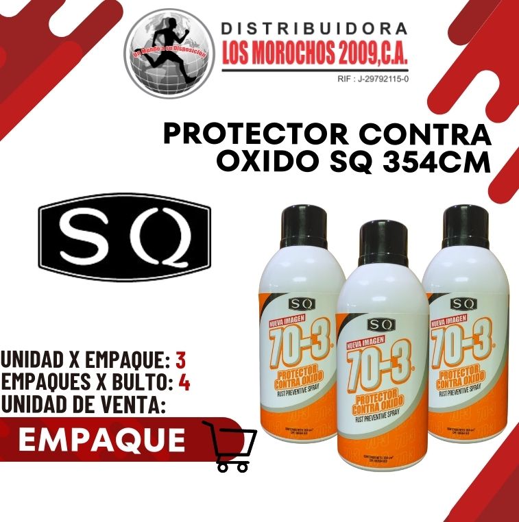PROTECTOR CONTRA OXIDO SQ 354cm 3X1