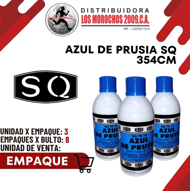 AZUL DE PRUSIA SQ 354cm 3X1