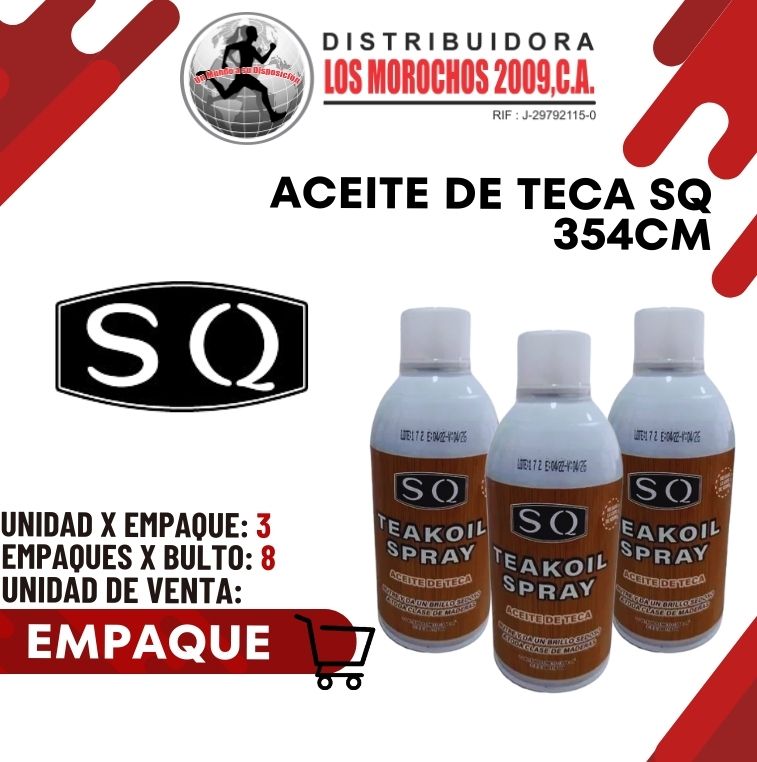 ACEITE DE TECA SQ 354cm 3X1