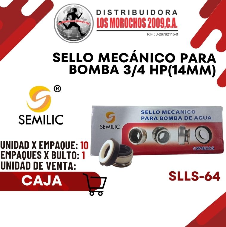 SELLO P/BOMBA 3/4(14mm) 10X1(SLLS-64)