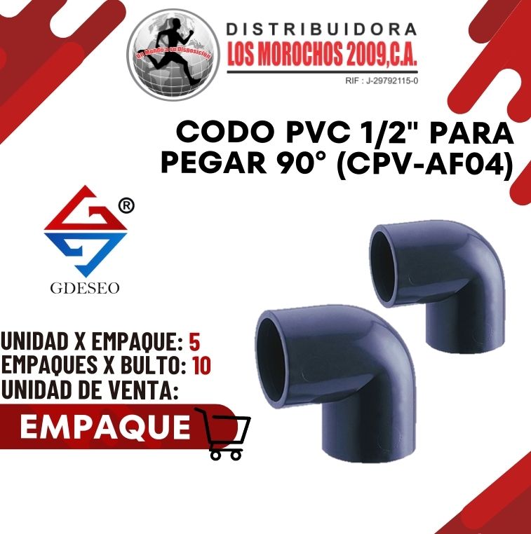 CODO PVC 1/2