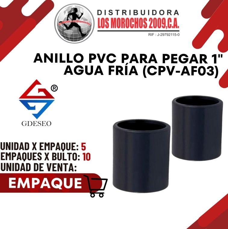 ANILLO PVC P/PEGAR 1