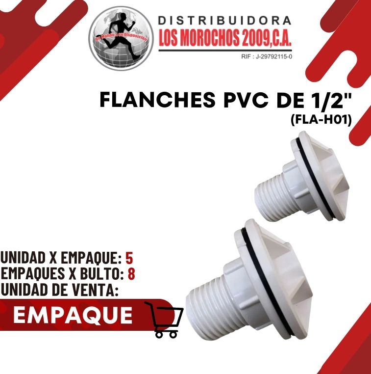 FLANCHES PVC DE 1/2