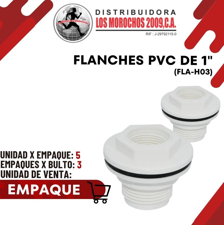 FLANCHES PVC DE 1