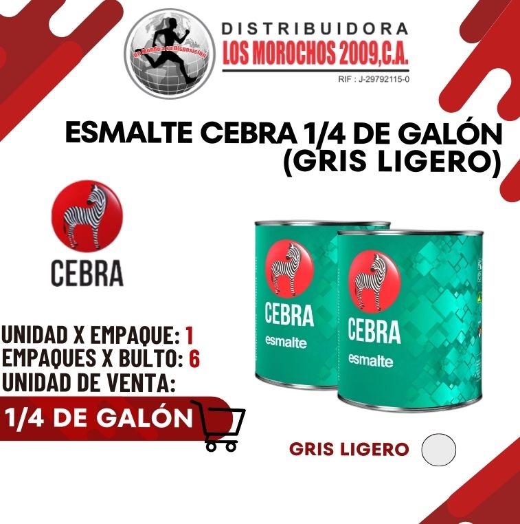 ESMALTE GRIS LIGERO 1/4 GALON 1X1 