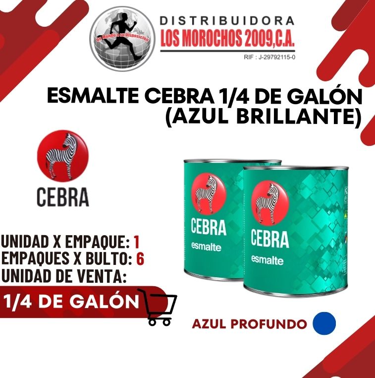 ESMALTE AZUL PROFUNDO 1/4 GALON 1X1 